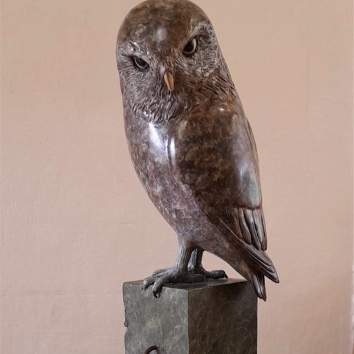 Eddie Hallam wildlife sculptures at Duffield Art Gallery