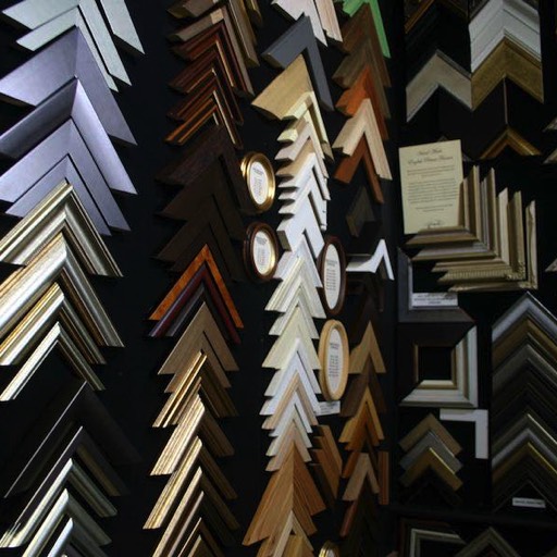Huge selection of frames at Hall of Frames on King Street Belper